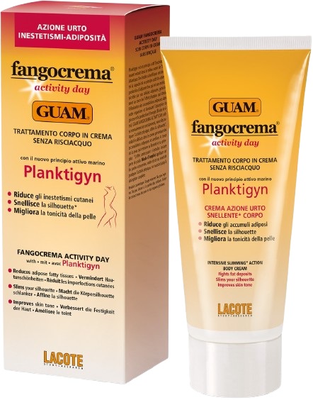 GUAM FANGOCREMA ACTIVITY DAY TRATTAMENTO CORPO CON PRINCIPIO ATTIVO PLANKTIGYN 200 ML - farmanauta.it