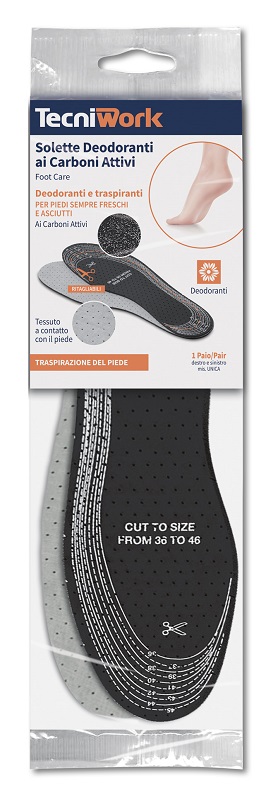 SOLETTE DEODORANTI AI CARBONI ATTIVI 1 PAIO - farmanauta.it