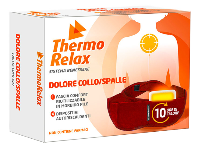THERMORELAX FASCIA COLLO/SPALLE + RICARICHE - farmanauta.it