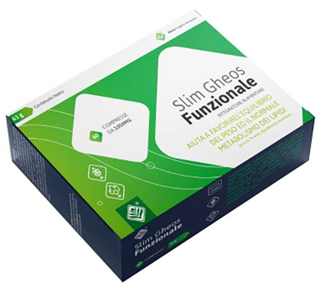 SLIM GHEOS FUNZIONALE 60 COMPRESSE 63 G - farmanauta.it