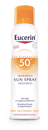 EUCERIN SUN SPRAY TOCCO SECCO SPF50 200 ML - farmanauta.it