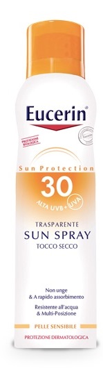 EUCERIN SUN SPRAY TOCCO SECCO SPF30 200 ML - farmanauta.it