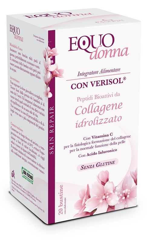 EQUODONNA COLLAGENE PELLE 20 BUSTE - farmanauta.it