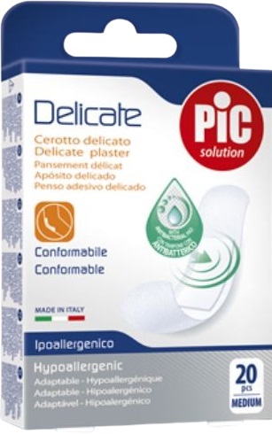 CEROTTO DELICATE STRISCIA ANTIBATTERICA 8 X 100 CM 1 PEZZO - farmanauta.it