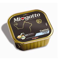 MIOGATTO GATTINI VITELLO GRAIN FREE 100 G - farmanauta.it