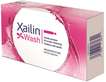 XAILIN WASH SOLUZIONE STERILE OCULARE 20 FLACONCINI 5 ML MONODOSE - farmanauta.it