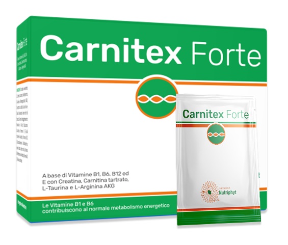 CARNITEX FORTE 20 BUSTINE 100 G - farmanauta.it