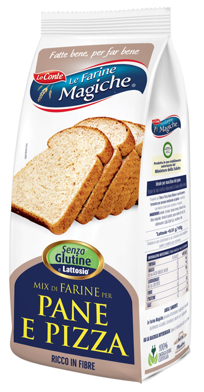 IPAFOOD MIX PER PANE E PIZZA SENZA GLUTINE 500 G - farmanauta.it