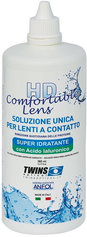 HD COMFORT LENS SOLUZIONE UNICA PER LENTI A CONTATTO 360 ML - farmanauta.it