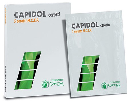 CEROTTO DERMICO CAPIDOL HIGH CONCENTRATION FROZEN PHOSPHOLIPO 5 CEROTTI - farmanauta.it
