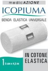 BENDA ELASTICA ICOPIUMA UNIVERSALE CM 5 X 4,5 MT 1 PEZZO - farmanauta.it