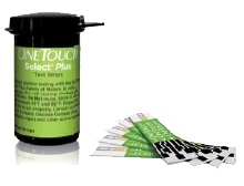 STRISCE MISURAZIONE GLICEMIA ONETOUCH SELECT PLUS 25 STRISCE - farmanauta.it