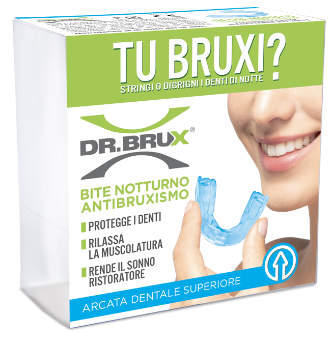 DR BRUX BITE NOTTE SUP AZZURRO - farmanauta.it