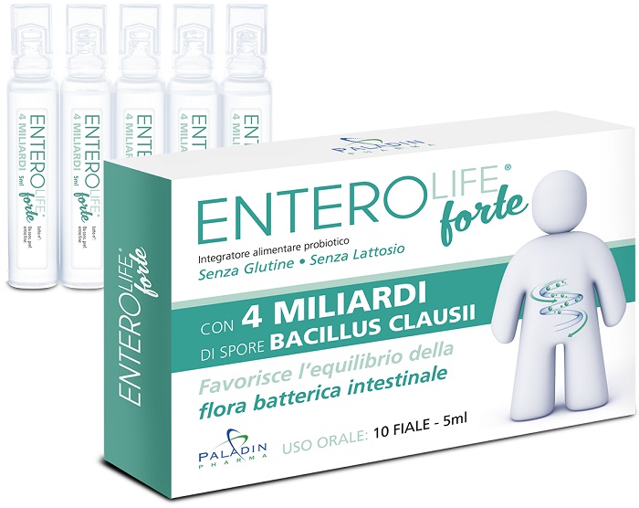 ENTEROLIFE FORTE 4 MILIARDI 10 FIALE DA 5 ML - farmanauta.it