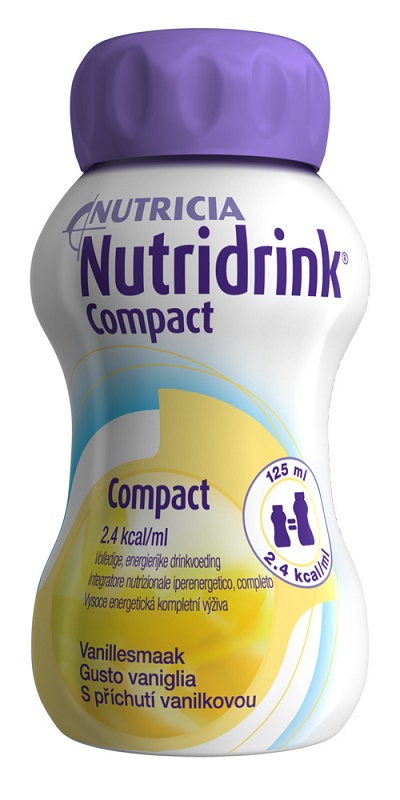 NUTRIDRINK COMPACT VANIGLIA 125 ML 4 PEZZI - farmanauta.it