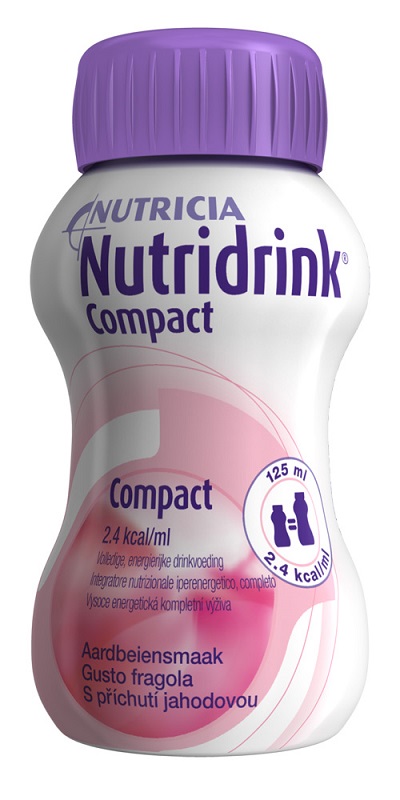 NUTRIDRINK COMPACT FRAGOLA 4X125 ML - farmanauta.it