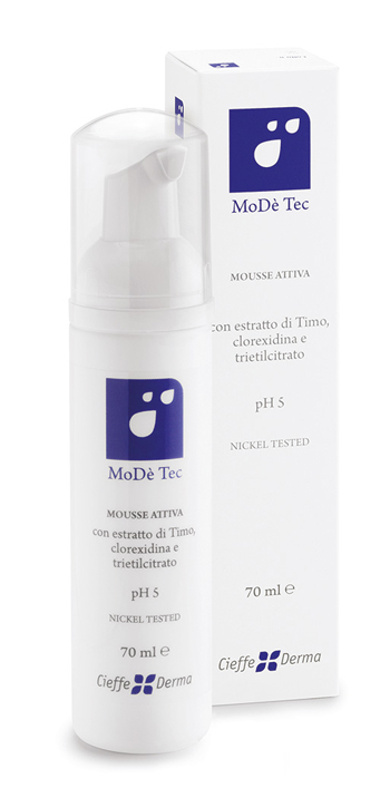 MODE' TEC MOUSSE ATTIVA 70 ML - farmanauta.it