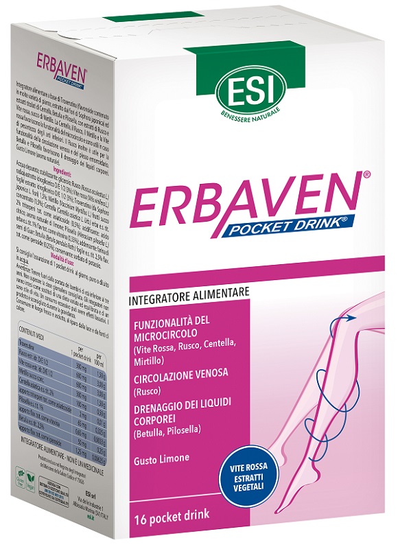 ESI ERBAVEN 16 POCKET DRINK 320 ML - farmanauta.it