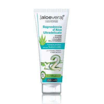 ALOEVERA2 BAGNODOCCIA D'ALOE ULTRA DELICATO 250 ML - farmanauta.it