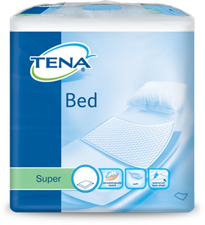 TRAVERSA PER INCONTINENZA NON RIMBOCCABILE TENA BED SUPER 60X90CM 35 PEZZI - farmanauta.it