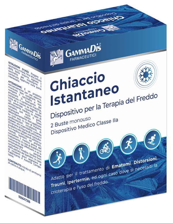 GHIACCIO ISTANTANEO TNT GAMMADIS 2 PEZZI - farmanauta.it