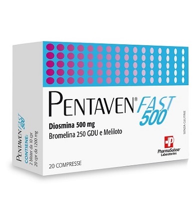 PENTAVEN FAST 500 20 COMPRESSE - farmanauta.it