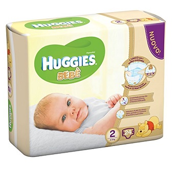 PANNOLINO HUGGIES EXTRA CARE BEBE' BASE 2 24 PEZZI - farmanauta.it