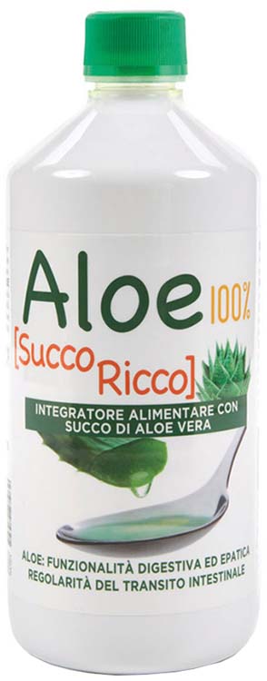 ALOE SUCCO E POLPA 100% 1 LITRO - farmanauta.it