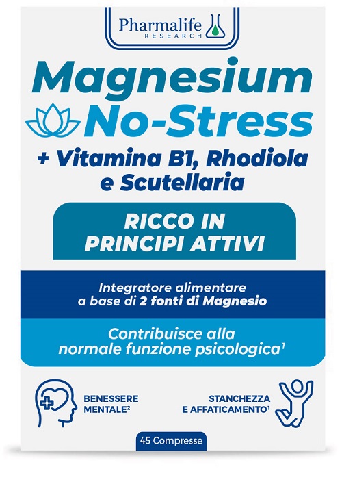 MAGNESIUM NO STRESS 45 COMPRESSE - farmanauta.it