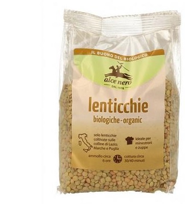 LENTICCHIE BIOLOGICHE 400 G - farmanauta.it