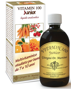 VITAMIN 100 JUNIOR LIQUIDO ANALCOLICO 500 ML - farmanauta.it