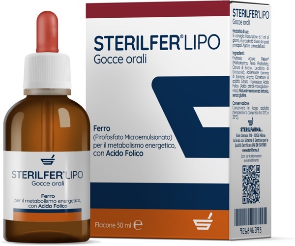 STERILFER LIPO GOCCE 30 ML - farmanauta.it