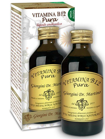 VITAMINA B12 PURA 100 ML LIQUIDO ANALCOLICO - farmanauta.it