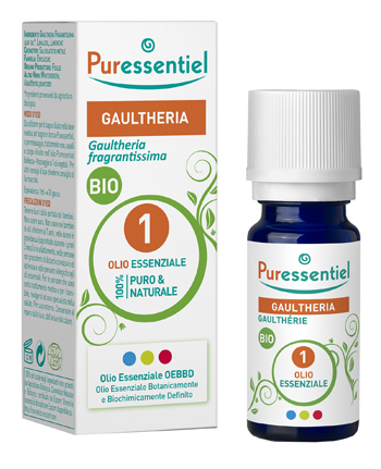 PURESSENTIEL OLIO ESSENZIALE GAULTHERIA BIO 10 ML - farmanauta.it