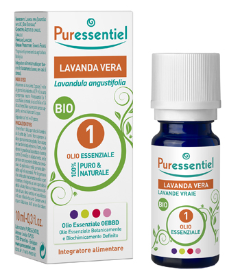 PURESSENTIEL LAVANDA VERA OLIO ESSENZIALE BIO 10 ML - farmanauta.it