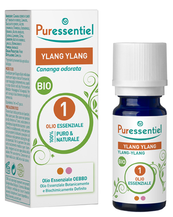 PURESSENTIEL OLIO ESSENZIALE YLANG YLANG BIO 5 ML - farmanauta.it