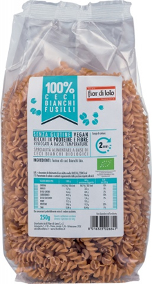 FUSILLI DI CECI BIANCHI BIO 250 G - farmanauta.it