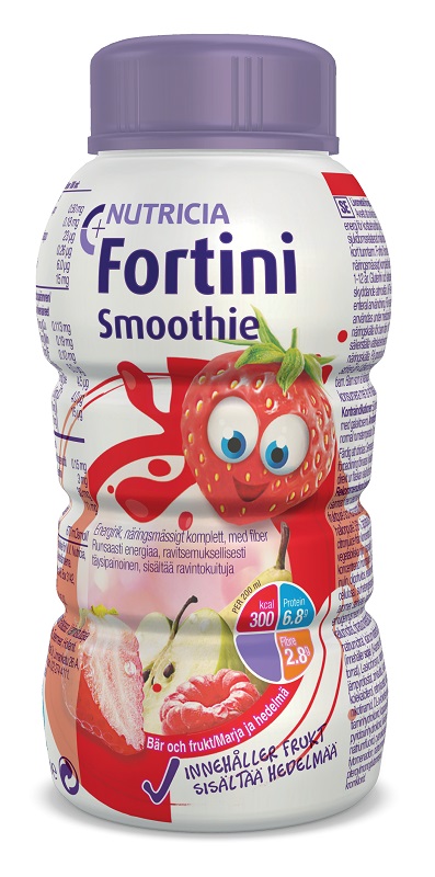 FORTINI SMOOTHIE MULTI FIBRE GUSTO FRUTTI ROSSI 200 ML - farmanauta.it