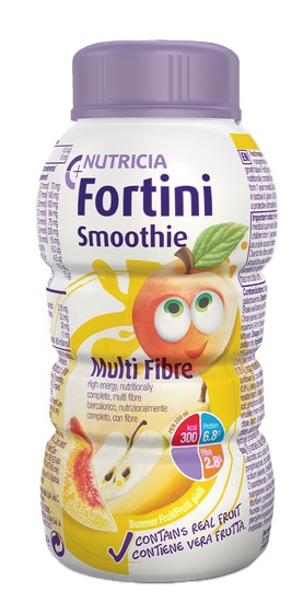 FORTINI SMOOTHIE MULTI FIBRE GUSTO FRUTTI GIALLI 200 ML - farmanauta.it