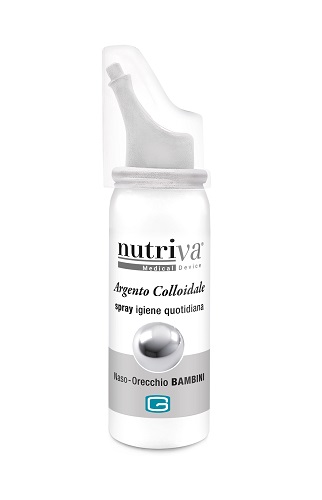 NUTRIVA ARGENTO COLLOIDALE NASO/ORECCHIE 30 ML - farmanauta.it