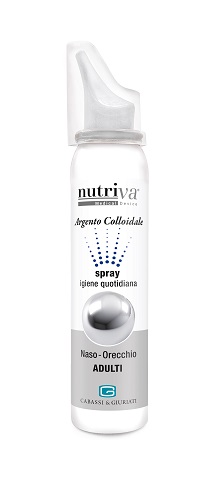 NUTRIVA ARGENTO COLLOIDALE NASO/ORECCHIE 100 ML - farmanauta.it