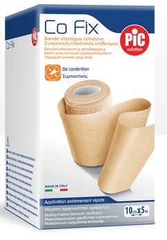 BENDA ELASTICA PIC CO FIX AUTOADESIVA 6X5CM MEDIUM - farmanauta.it
