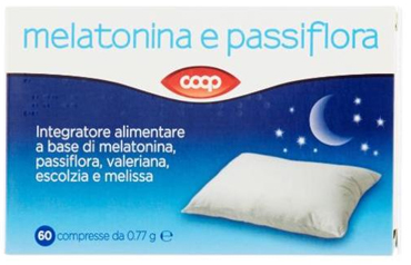 MELATONINA/PASSIFLORA 60 COMPRESSE - farmanauta.it