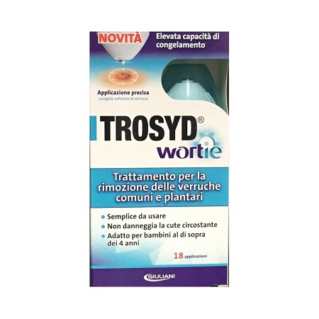 TROSYD WORTIE CRIOGENIZZANTE VERRUCHE COMUNI/PLANTARI 50 G - farmanauta.it