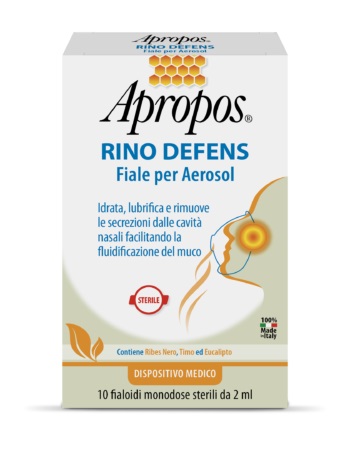 APROPOS RINO DEFENS 10 FIALE PER AEROSOL 2 ML - farmanauta.it