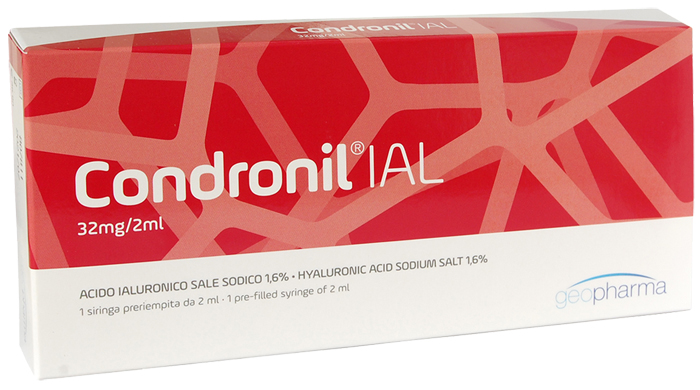 SIRINGA INTRA-ARTICOLARE CONDRONIL IAL ACIDO IALURONICO 1,6% 2 ML - farmanauta.it