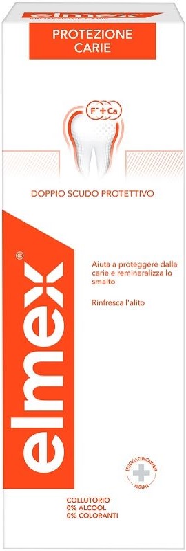 ELMEX PROTEZIONE CARIE COLLUTORIO FLUORURO AMMINICO 400 ML - farmanauta.it