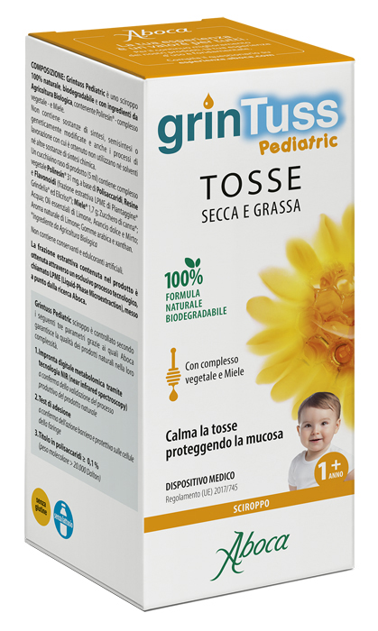 GRINTUSS PEDIATRIC SCIROPPO 180 G - farmanauta.it