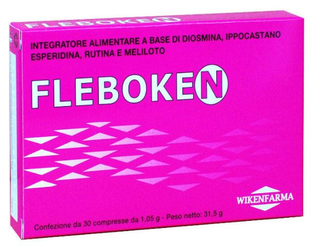 FLEBOKEN 30 COMPRESSE - farmanauta.it
