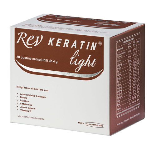 REV KERATIN LIGHT 30 BUSTE 120 G - farmanauta.it